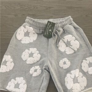 Gray Printed Men's Shorts